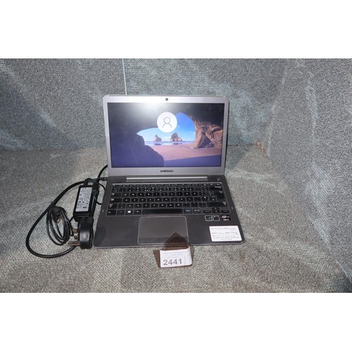 2441 - A Samsung laptop with an i5 3rd gen 1.7ghz processor, 6gb ram, 500gb HDD running Windows 10, not act... 