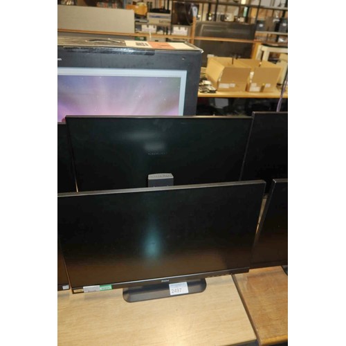 2497 - 2 x Iiyama 27 inch slim bezel computer monitors type B2791HSU - trade