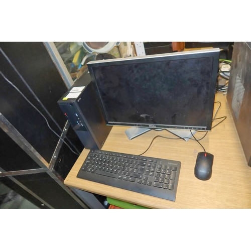 2509 - A Lenovo tower pc with an i3 6th generation 3.7ghz processor, 8gb ram, 1tb HDD running Windows 10, c... 