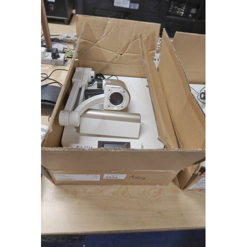 2524 - An Elmo P30HD flatbed projector - trade