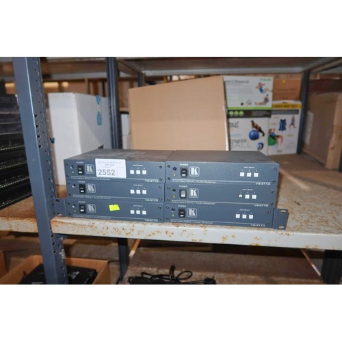 2552 - 6 x HDMI/audio switches by Kramer type VS-VS-311H - trade