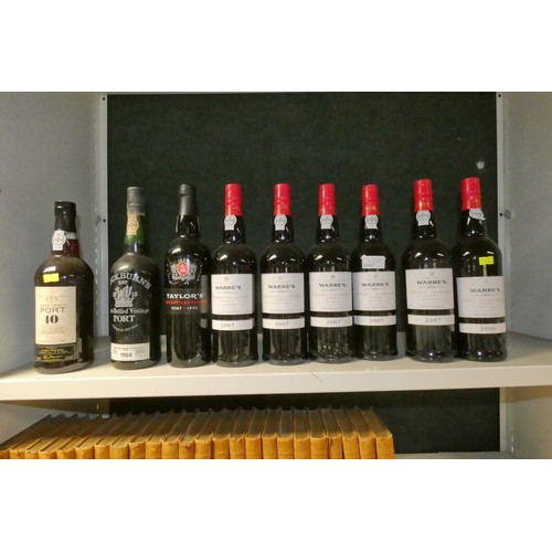 3047 - PORT: 5 bottles of Warres LBV 2007, 1 bottle of Warres LBV 2006, 1 bottle of Cockburns LBV 1984, 1 b... 