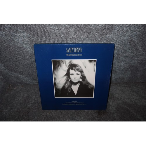 2301 - 7 x Sandy Denny LP records including: who knows where the time goes box set, the north star grassman... 