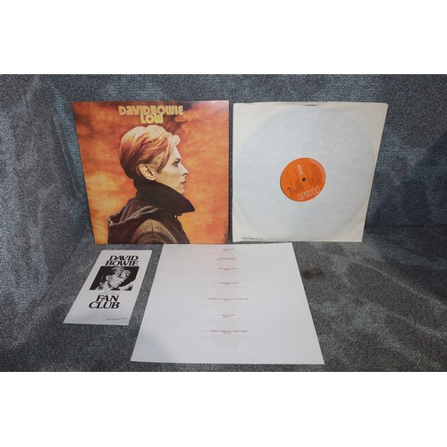 2306 - 3x David Bowie LPs/records including: scary monsters, tonight & low