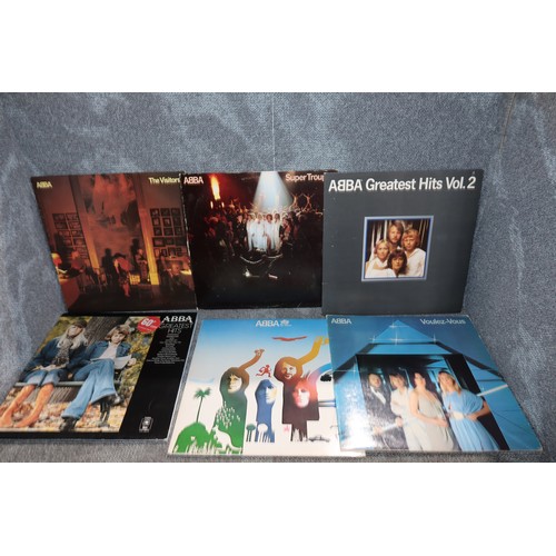 2320 - 6 x ABBA LPs including Voulez vous, greatest hits 1 & 2 etc