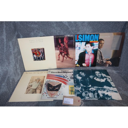 2311 - 14 X Simon & Garfunkel LPs/records, 6x Art Garfunel LPs & 12 Paul Simon LPs