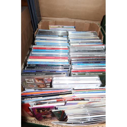 2436 - A quantity of various CDs, contents of 2 shelves