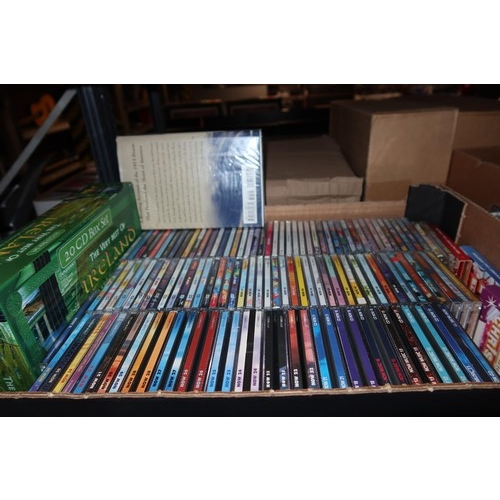 2436 - A quantity of various CDs, contents of 2 shelves