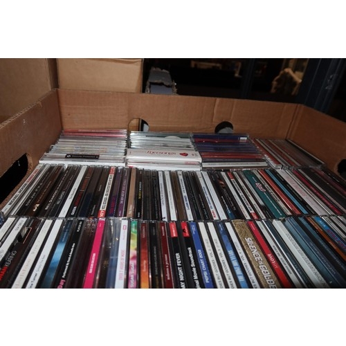 2436 - A quantity of various CDs, contents of 2 shelves