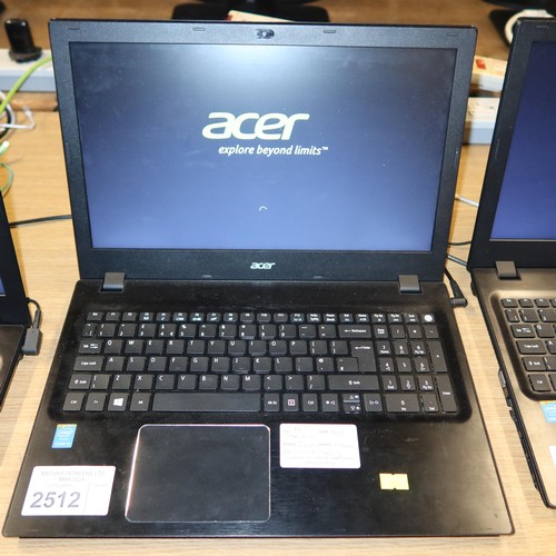 2512 - An Acer laptop with an i5 5th generation 2.2 gigahertz processor, 8 gigabyte RAM, 1 terabyte hard di... 