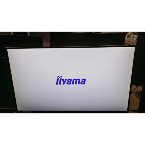 2497 - 2 x Iiyama 27 inch slim bezel computer monitors type B2791HSU - trade