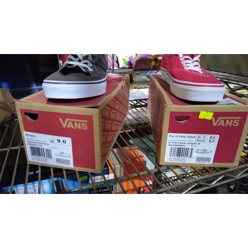 2288 - 6 x various pairs of skate board shoes by Vans. Not practical to list in detail so please view or se... 