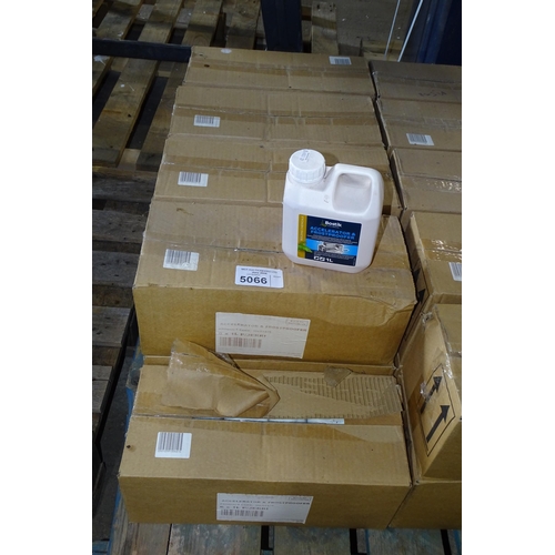 5066 - 9 x boxes each containing 6 x 1L bottles of Bostik accelerator and frost proofer