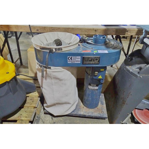 5129 - 1 x APTC UFO-90 single bag dust extractor 240v - Working when tested