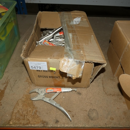 5479 - 1 box containing a quantity of Work-It grip wrenches