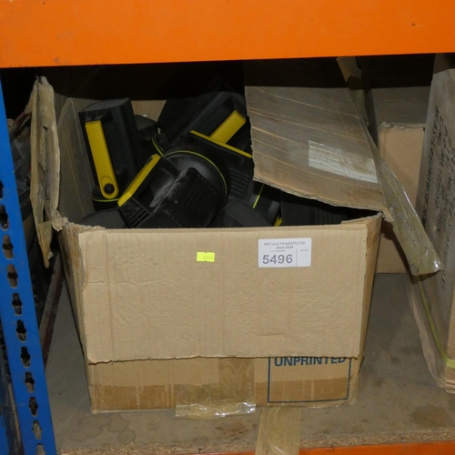 5496 - 1 box containing a quantity of torches