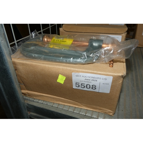 5508 - 1 box containing 6 x TST Tools G clamps - all 4 inch