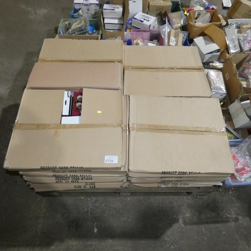 5739 - 1 pallet containing a quantity of Merchant Hardware black PVC tape