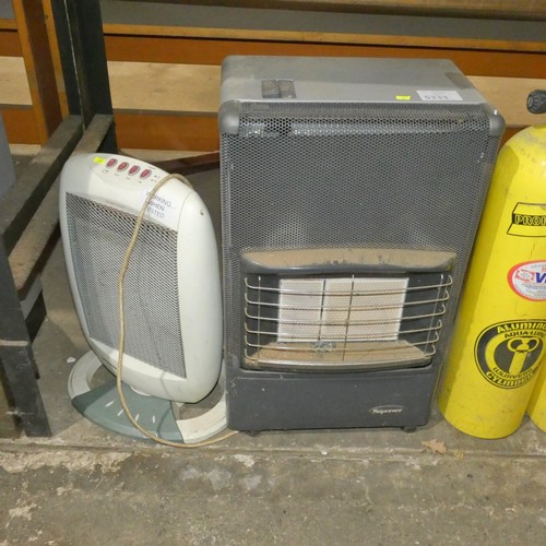 1 x Superser gas heater and 1 x Connect-it electric heater 240v. Tested ...