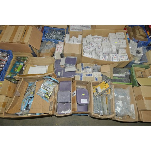 5747 - 1 pallet containing a quantity of various items including nut / bolt assortment packs, nylon plugs, ... 