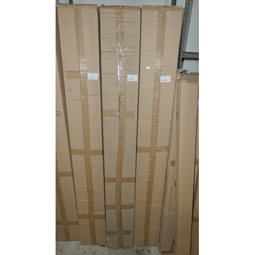 5983 - 1 box containing 6 x Power Beam WF70 waterproof light fittings each approx 6ft long