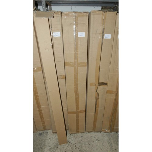 5986 - 1 box containing 8 x Power Beam WFT535-1 waterproof light fittings each approx 5ft long