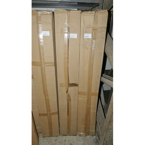 5987 - 1 box containing 8 x Power Beam WFT535-1 waterproof light fittings each approx 5ft long