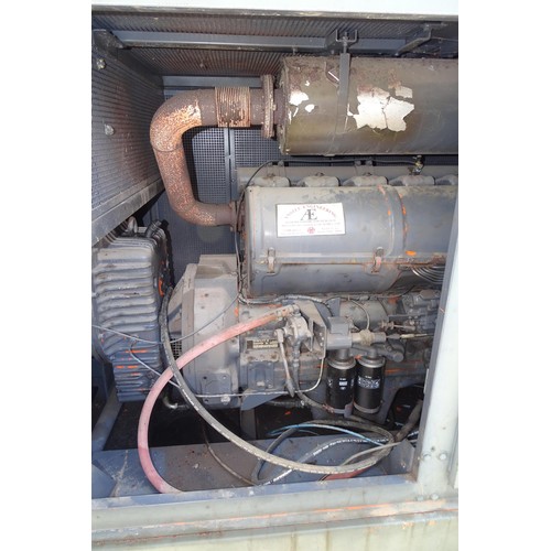 6528 - 1 x 100 kva Standby diesel Generator by Diesel Energie SN 5DER413FR\59, powered by a Deutz diesel en... 