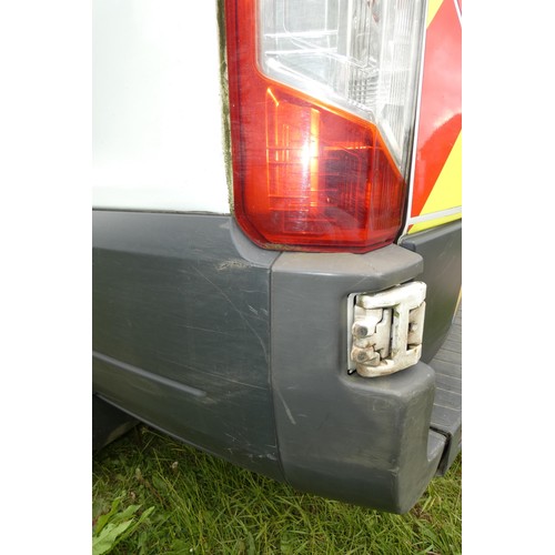 1 - Ford Transit 350 L3 Diesel 2.0 TDCi 130ps H3 High Roof LWB panel van whilte, Reg BT18 WDG, 1st eg: 1... 