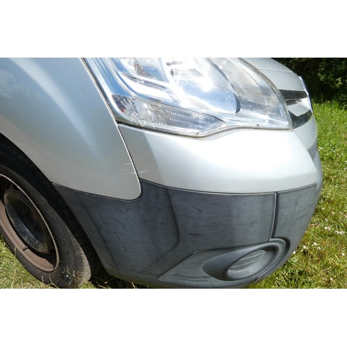 2 - Citroen Berlingo 625 LXHDi 75 panel van, Silver, Reg WK60 VNF, 1st Reg 04/09/2010, 5 speed manual di... 