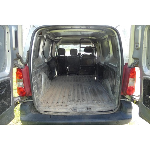 2 - Citroen Berlingo 625 LXHDi 75 panel van, Silver, Reg WK60 VNF, 1st Reg 04/09/2010, 5 speed manual di... 