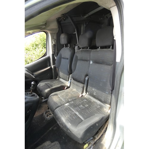 2 - Citroen Berlingo 625 LXHDi 75 panel van, Silver, Reg WK60 VNF, 1st Reg 04/09/2010, 5 speed manual di... 