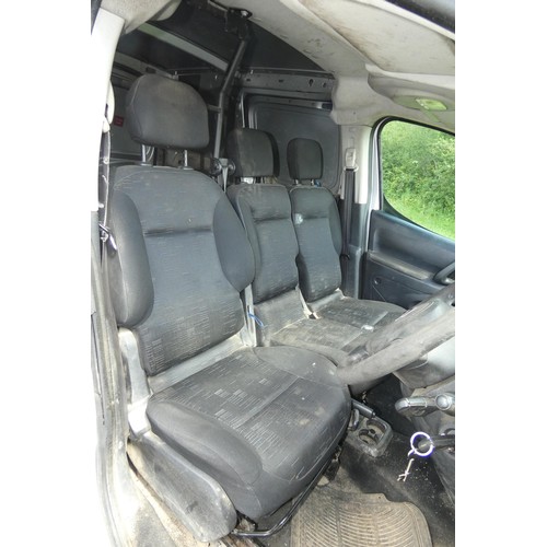 2 - Citroen Berlingo 625 LXHDi 75 panel van, Silver, Reg WK60 VNF, 1st Reg 04/09/2010, 5 speed manual di... 