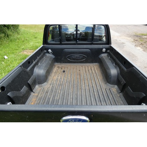 3 - Ford Ranger Thunder Double Cab 4WD Pick-up, Black, Reg VN56 WUV, 1st Reg 27/06/2006, 5 spd manual di... 