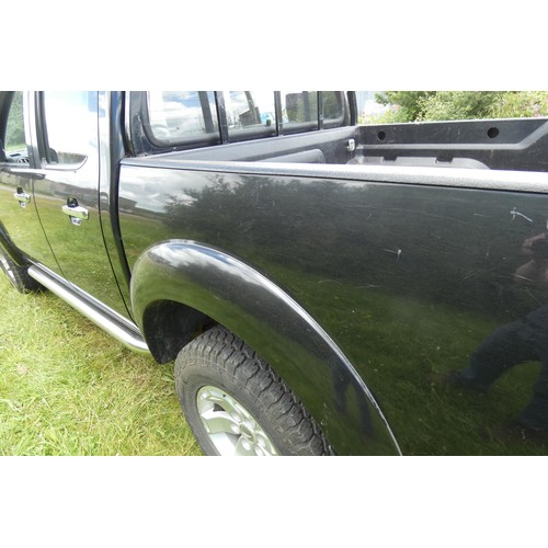 3 - Ford Ranger Thunder Double Cab 4WD Pick-up, Black, Reg VN56 WUV, 1st Reg 27/06/2006, 5 spd manual di... 