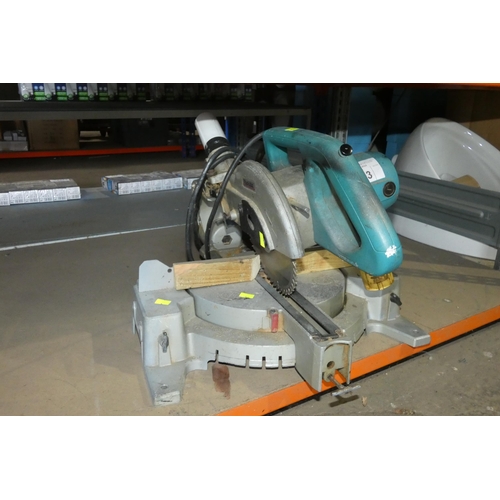 6273 - 1 x Makita sliding mitre saw 110v - Working when tested