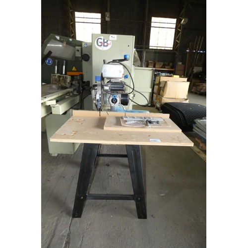 6305 - 1 x Elu 1251 radial arm cross cut saw 240v with stand - Working when tested