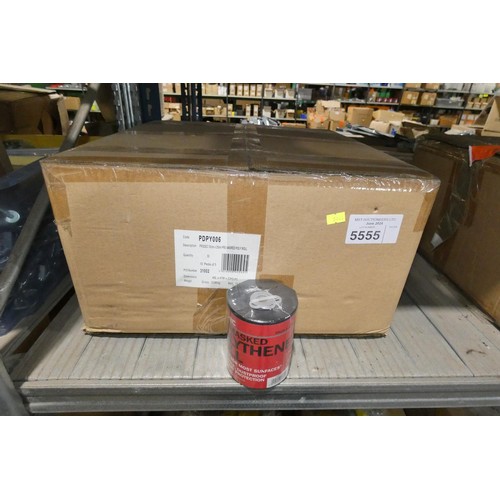 5555 - 1 box containing 50 x rolls of Pro Dec pre-masked polythene rolls each approx 55cm x 25m