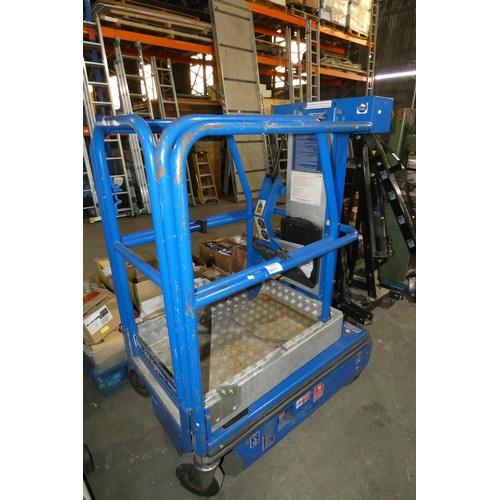 6031 - 1 x Nano SP Power Tower battery powered self propelled personnel lift capacity approx 200kg, max wor... 