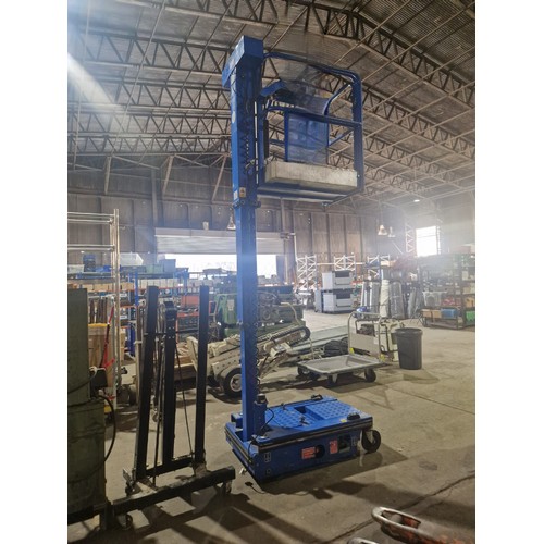 6031 - 1 x Nano SP Power Tower battery powered self propelled personnel lift capacity approx 200kg, max wor... 