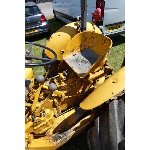 6328 - Massey Ferguson 203 Industrial Tractor, complete with Fore-end power loader & hitch, 3 cylinder, Reg... 