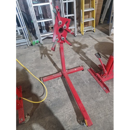 6008 - 1 x Clarke engine stand SWL 227kg