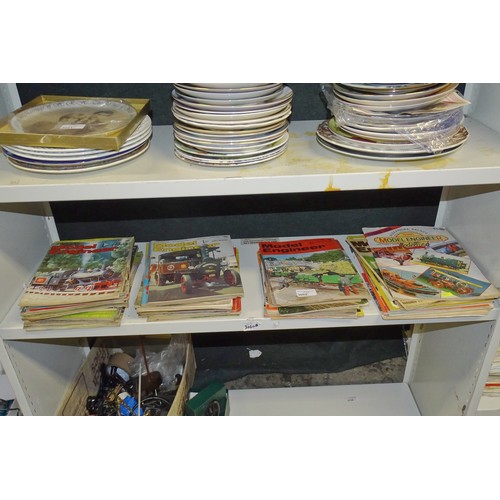 3092 - A quantity of vintage model engineer magazines (one shelf)