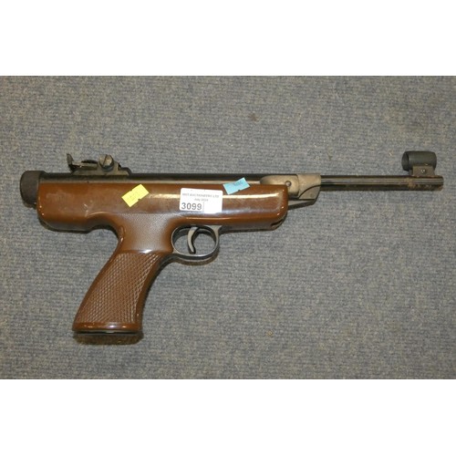 3099 - An Original 0.22 caliber air pistol