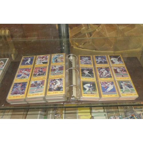 3104 - A large quantity of baseball cards, mostly from the 1980's, comprising of incomplete sets of Topps, ... 