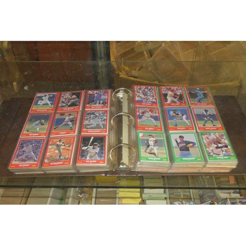 3104 - A large quantity of baseball cards, mostly from the 1980's, comprising of incomplete sets of Topps, ... 