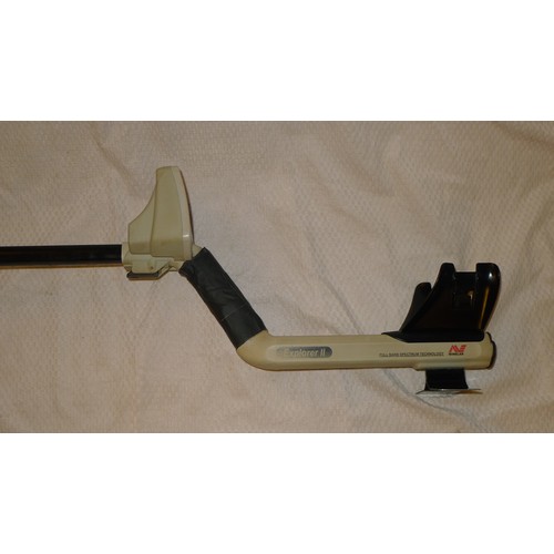 2372 - A Minelab Explorer II multi frequency FBS metal detector supplied with 2 x professional Detech SEF b... 