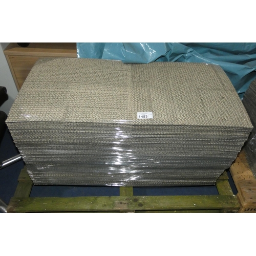 1453 - 1 x pallet containing a quantity of approx 200 x patterned carpet tiles each measuring approx 50 x 5... 