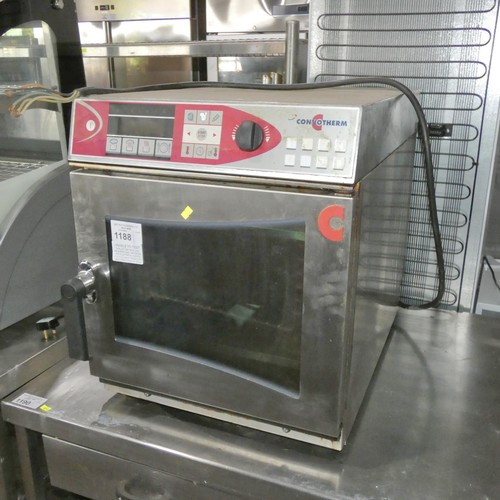 1188 - A commercial stainless steel combi oven by Convotherm 3 phase - trade