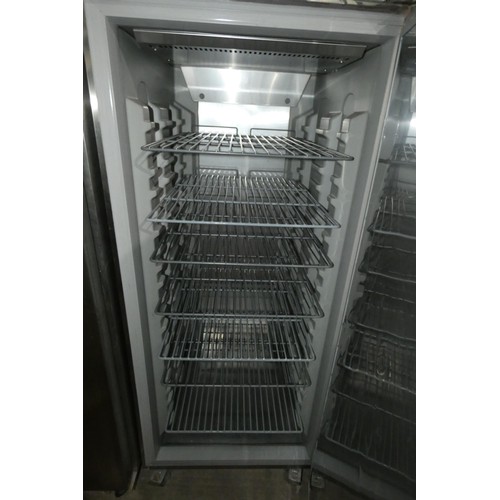 1179 - A tall commercial stainless steel fridge by Lockhart type Artica Eco - trade  TESTED WORKING